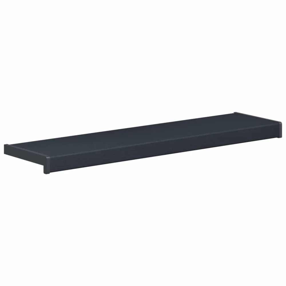 vidaXL Vinduskarmer Anthracitt med trestruktur 100 x 20 x 4,5 cm PVC v:3071755 vidaXL Vinduskarmer Anthracitt med trestruktur 100 x 20 x 4,5 cm PVC v:3071755