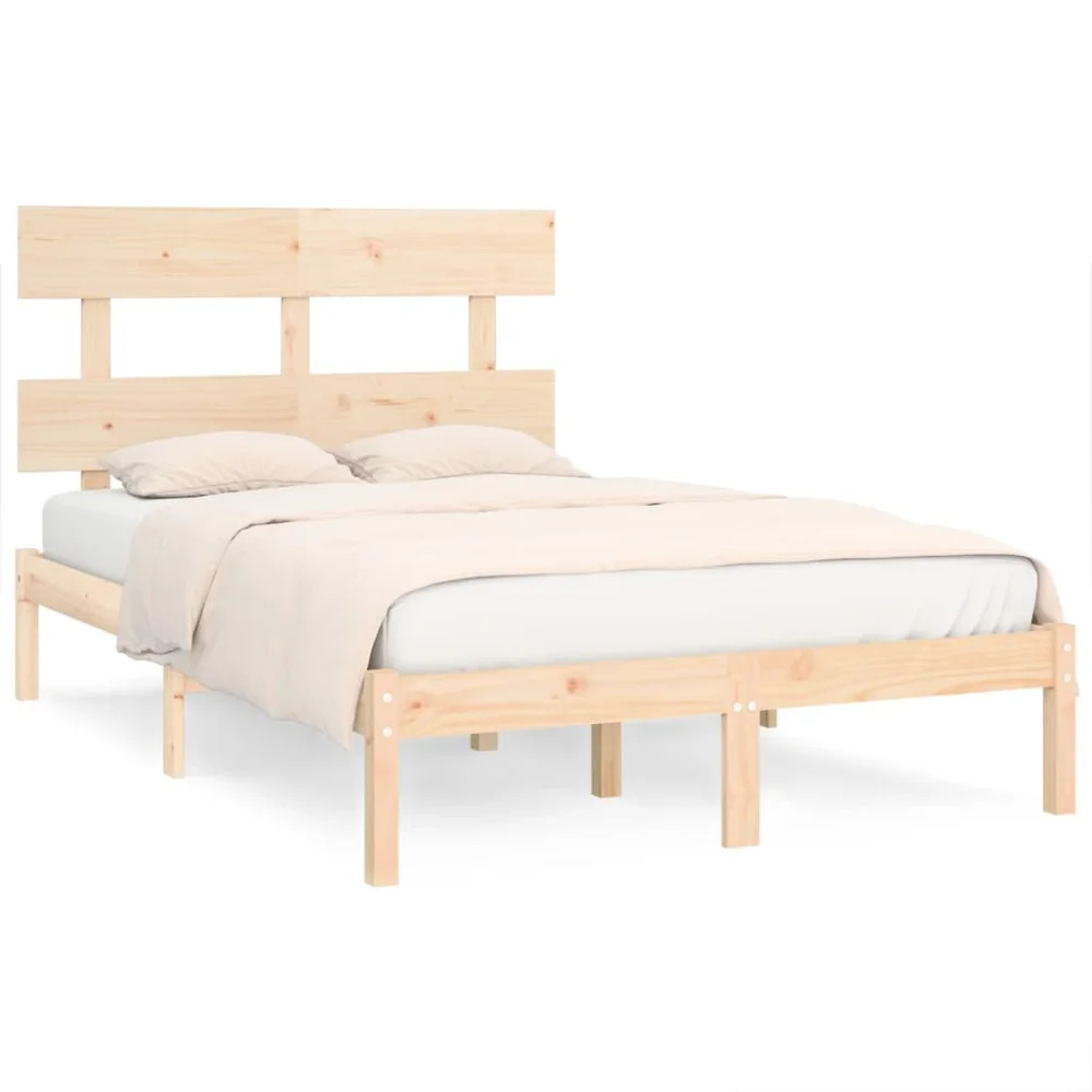 vidaXL Sengeramme heltre 160x200 cm v:2370487