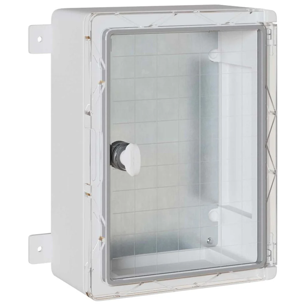 vidaXL Kontrollskap Grå 32 x 15 x 35 cm ABS-plast v:6414122 vidaXL Kontrollskap Grå 32 x 15 x 35 cm ABS-plast v:6414122