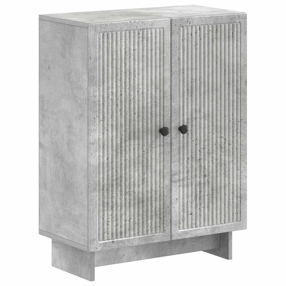 vidaXL Baderom Oppbevaringsskap EDE Betonggrå 59,5 x 31 x 80 cm v:3153708 vidaXL Baderom Oppbevaringsskap EDE Betonggrå 59,5 x 31 x 80 cm v:3153708