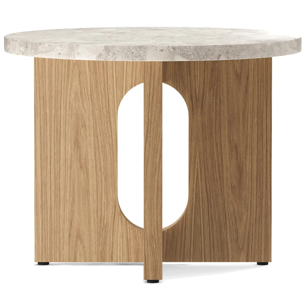 Androgyne, Sidebord Ø50 cm, Kunis Breccia Sten / Naturlig Eik v:4813538 Androgyne, Sidebord Ø50 cm, Kunis Breccia Sten / Naturlig Eik v:4813538