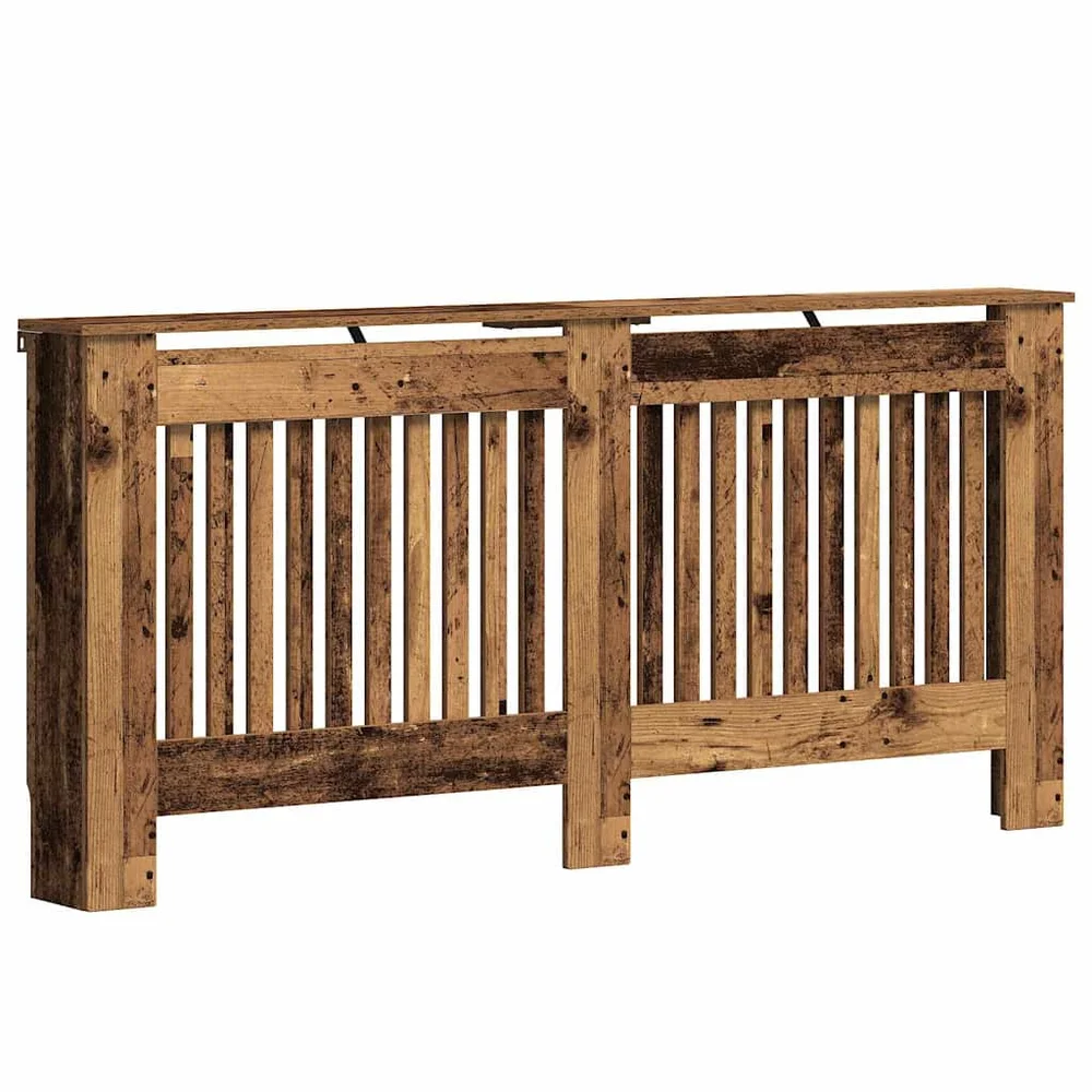 vidaXL Radiator Deksel Gammelt tre 172 x 19 x 81,5 cm Konstruert tre v:4828204