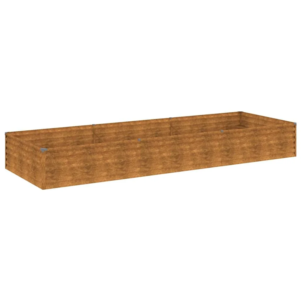 vidaXL Høybed 291x100x36 cm cortenstål v:3445561