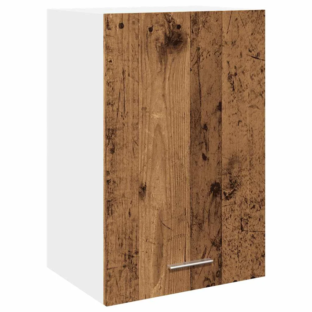 vidaXL Hengende skap "Lyon" gammelt tre 40x31x60 cm konstruert tre v:2400195