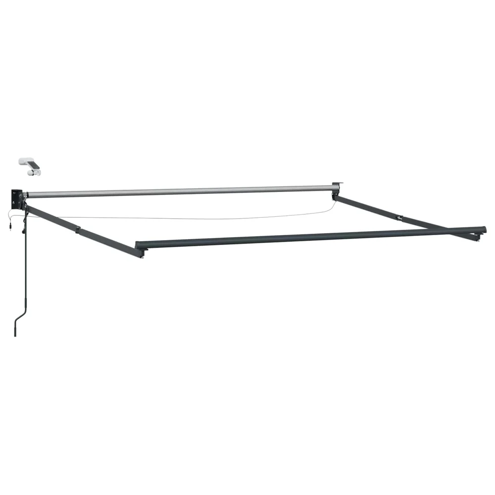 vidaXL Electric Awning Frame with LED and Wind Sensor 2,5 x 2 m v:7779571 vidaXL Electric Awning Frame with LED and Wind Sensor 2,5 x 2 m v:7779571