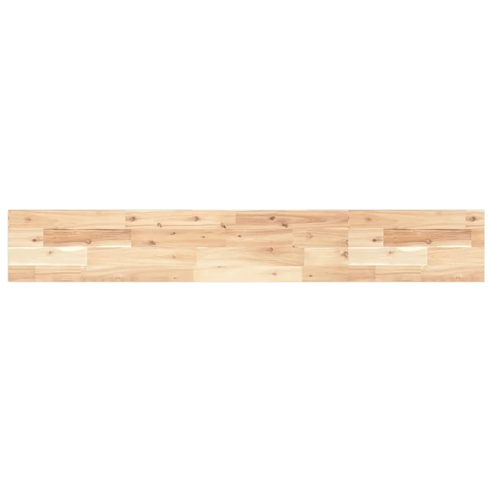 vidaXL Bordplate 120x20x2 cm rektangulær heltre akasie v:4052812 vidaXL Bordplate 120x20x2 cm rektangulær heltre akasie v:4052812