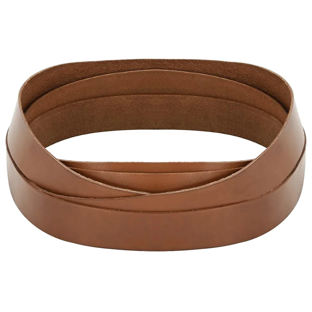vidaXL Lærreim 1 Brun 500 x 3,5 cm Lær v:412219