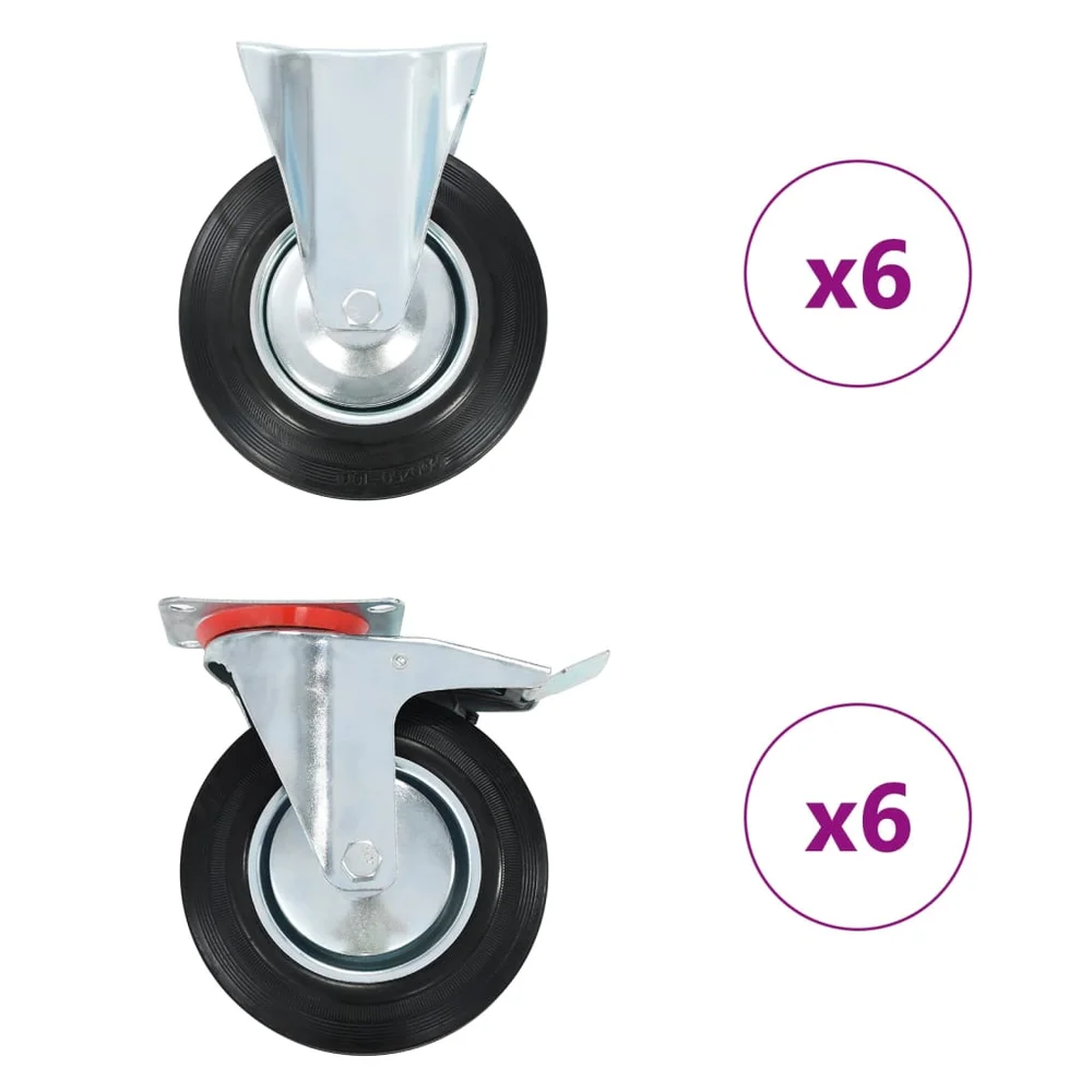 vidaXL Svinghjul 12 stk 200 mm v:169039 vidaXL Svinghjul 12 stk 200 mm v:169039