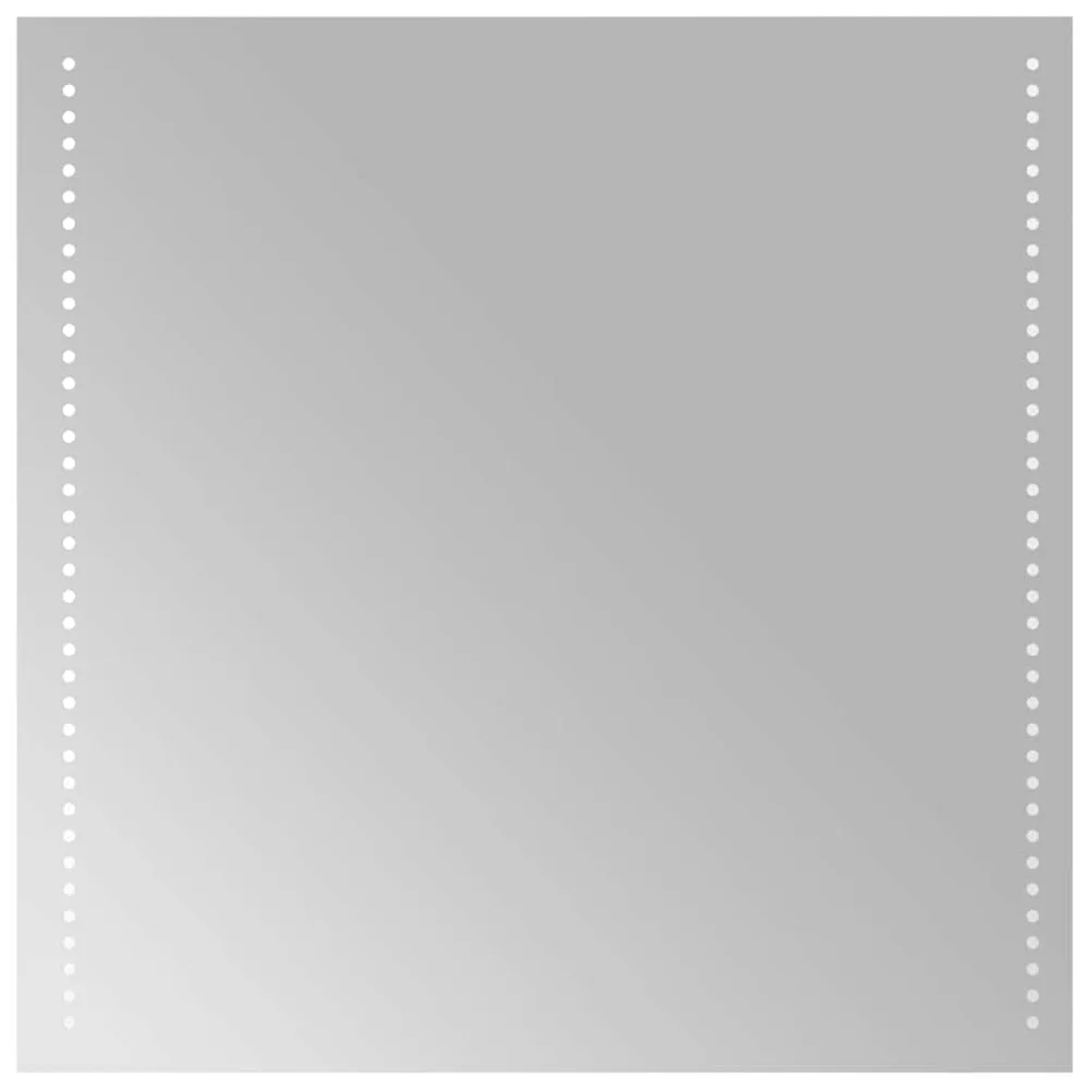 vidaXL Baderomsspeil med LED 60×60 cm v:3381100