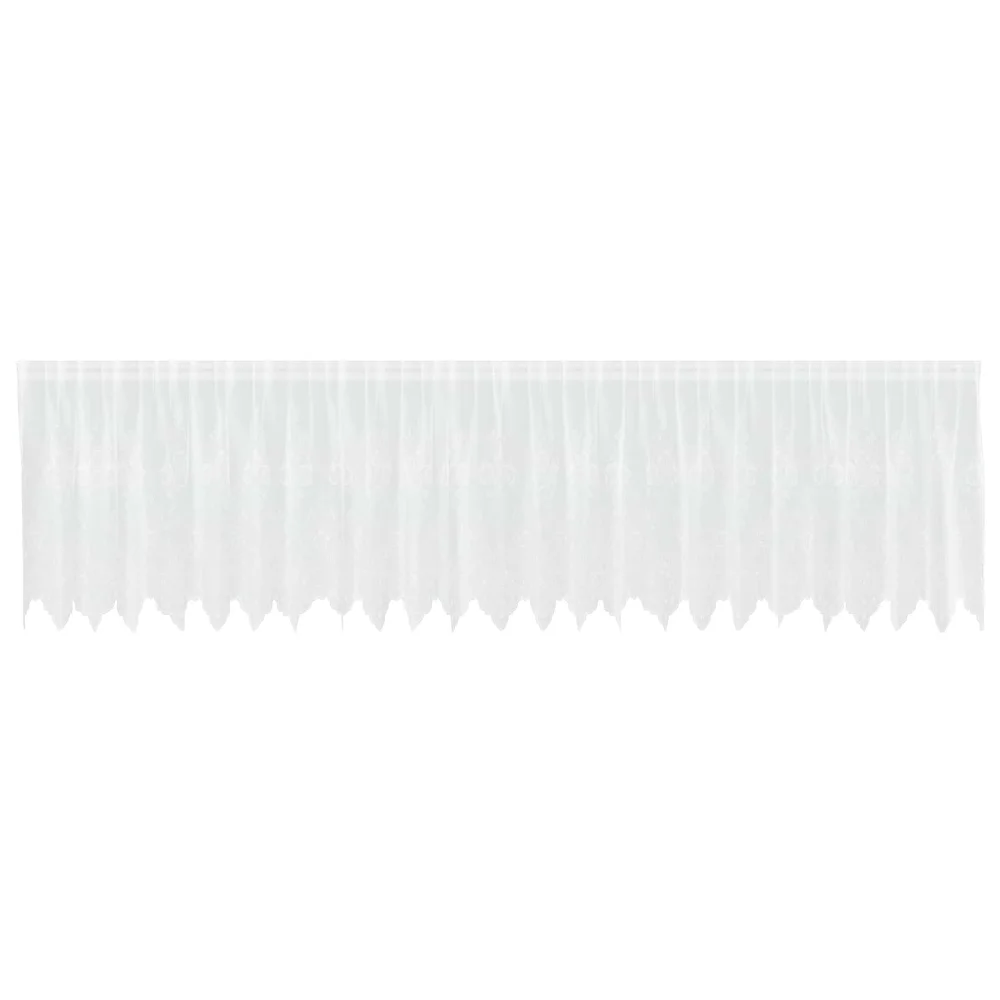 vidaXL Blondegardin Hvit 120 x 600 cm Polyester v:7868224 vidaXL Blondegardin Hvit 120 x 600 cm Polyester v:7868224