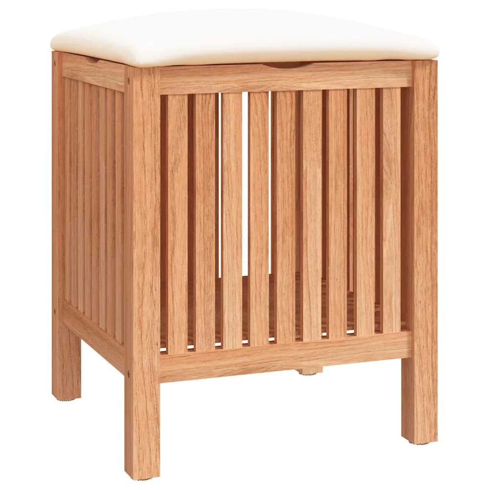 vidaXL Baderomskrakk 40,5x40x52 cm heltre valnøtt v:5370192 vidaXL Baderomskrakk 40,5x40x52 cm heltre valnøtt v:5370192