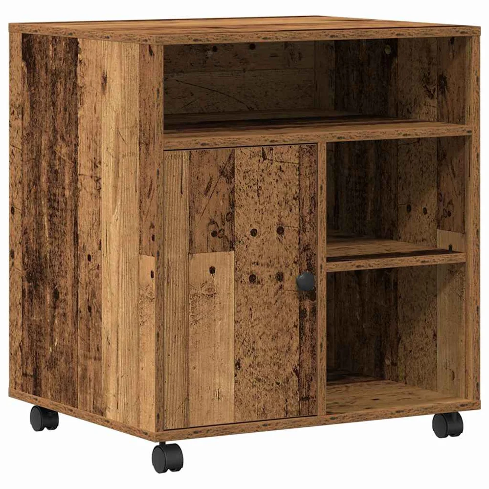 vidaXL Skiverstativ Gammelt tre 60 x 50 x 67 cm Konstruert tre v:9835576 vidaXL Skiverstativ Gammelt tre 60 x 50 x 67 cm Konstruert tre v:9835576