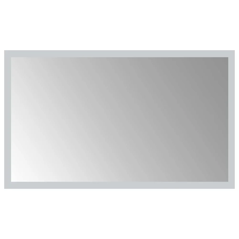 vidaXL LED Badevindu med speil Gjennomsiktig 50 x 30 cm herdet glass v:660428 vidaXL LED Badevindu med speil Gjennomsiktig 50 x 30 cm herdet glass v:660428