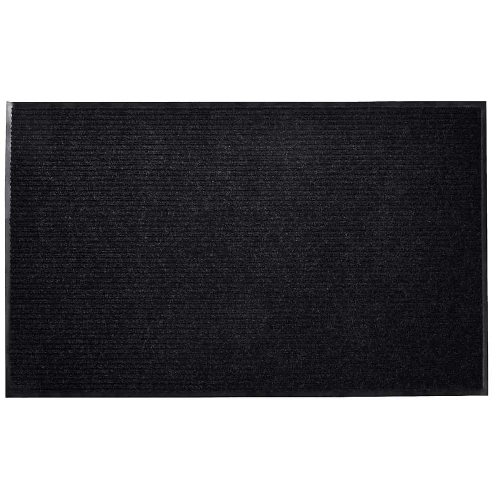 vidaXL Dørmatte svart 90 x 120 cm PVC v:6599084