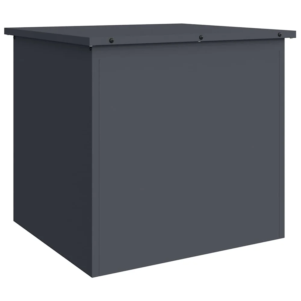 vidaXL Hageoppbevaringsputeeske Galvanisert stål 55 x 50,5 x 50 cm v:1358015 vidaXL Hageoppbevaringsputeeske Galvanisert stål 55 x 50,5 x 50 cm v:1358015