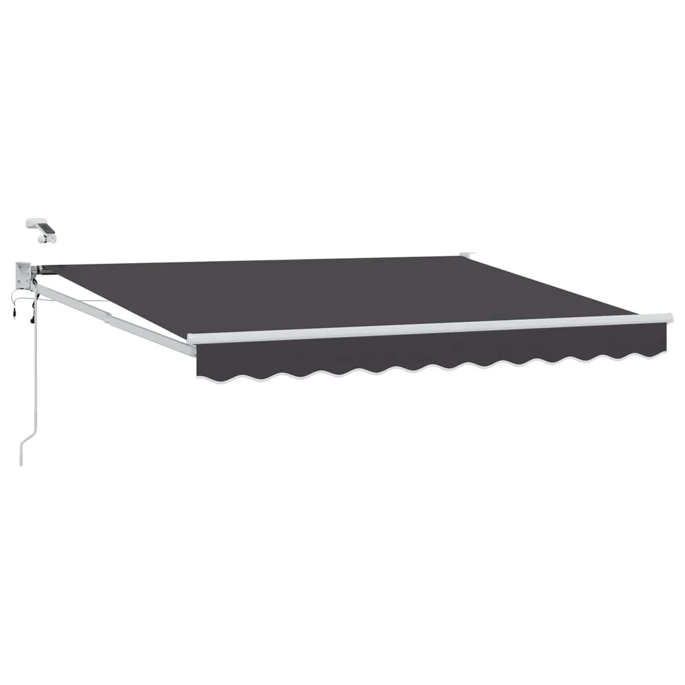 vidaXL Elektrisk Utrekkbar Markise Antrasitt 3,5 x 2,5 m v:7127182 vidaXL Elektrisk Utrekkbar Markise Antrasitt 3,5 x 2,5 m v:7127182