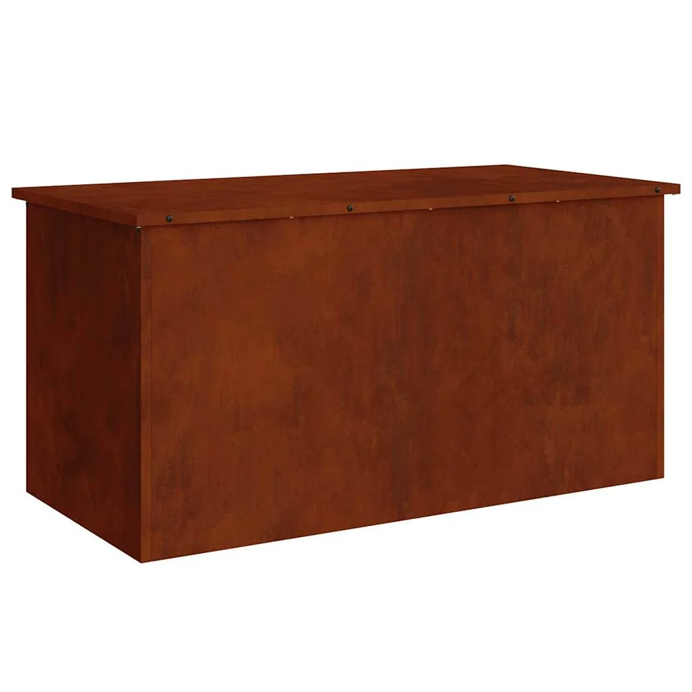 vidaXL Hageoppbevaringsputeeske Galvanisert stål 100 x 50,5 x 50 cm v:5695901 vidaXL Hageoppbevaringsputeeske Galvanisert stål 100 x 50,5 x 50 cm v:5695901
