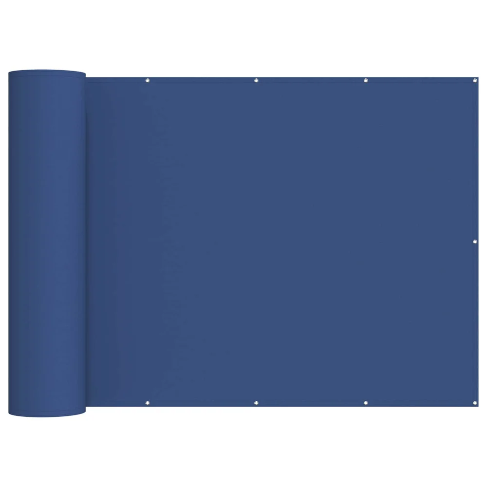 vidaXL Balkong privat skjerm 150 x 200 cm Stoff med PU-belegg Blå v:6338199 vidaXL Balkong privat skjerm 150 x 200 cm Stoff med PU-belegg Blå v:6338199