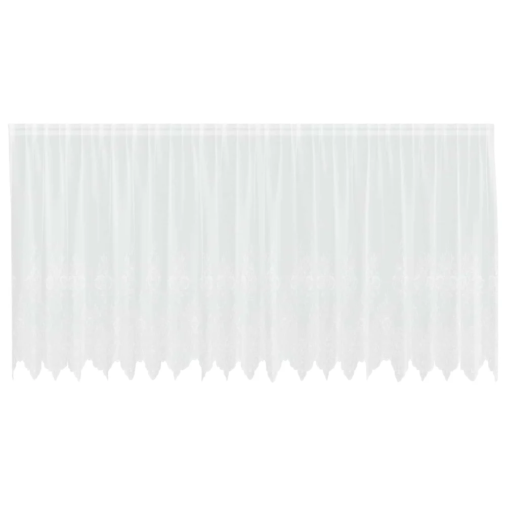 vidaXL Blondegardin Hvit 140 x 500 cm Polyester v:4062832 vidaXL Blondegardin Hvit 140 x 500 cm Polyester v:4062832