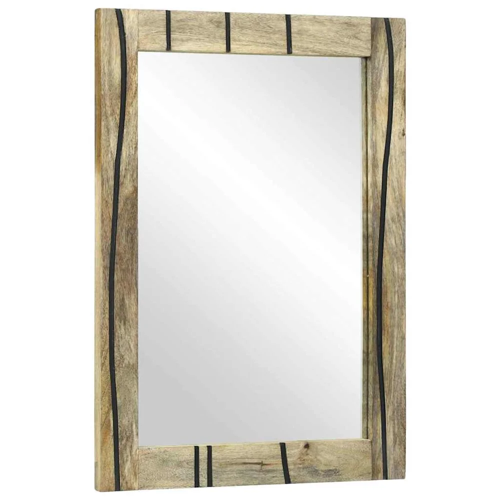 vidaXL Baderomsspeil Naturlig 50 x 2,5 x 70 cm Rektangulær v:3514989 vidaXL Baderomsspeil Naturlig 50 x 2,5 x 70 cm Rektangulær v:3514989