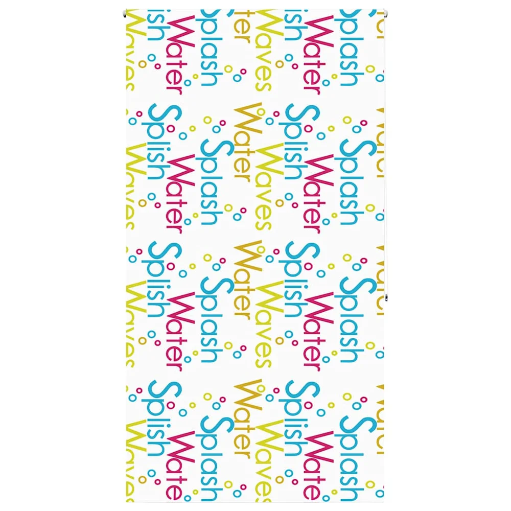 vidaXL Dusjrullgardin 130×240 cm Stoff Bredde 126 cm v:4209477 vidaXL Dusjrullgardin 130×240 cm Stoff Bredde 126 cm v:4209477