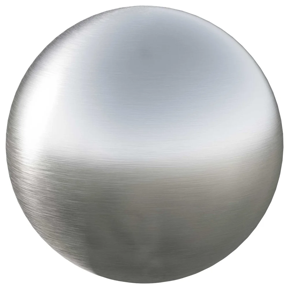 vidaXL Børstet Ball Ø 20 cm Sølv Rustfritt stål 201 v:213332 vidaXL Børstet Ball Ø 20 cm Sølv Rustfritt stål 201 v:213332