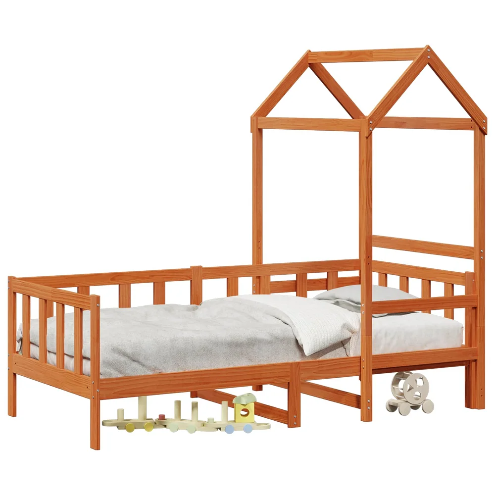 vidaXL Dagsengsett 2 stk. Vokset Brun Massiv furu v:4224316 vidaXL Dagsengsett 2 stk. Vokset Brun Massiv furu v:4224316
