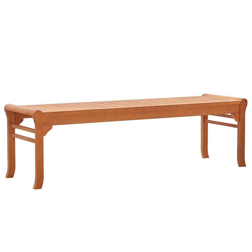 vidaXL 3-seters hagebenk 150 cm heltre eukalyptus v:4090960 vidaXL 3-seters hagebenk 150 cm heltre eukalyptus v:4090960