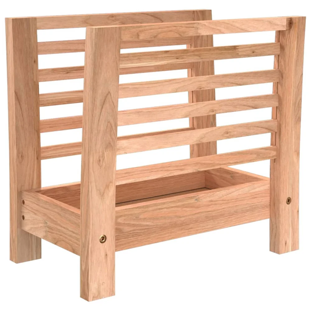 vidaXL Magasinhylle 40×26,5×38,5 cm heltre valnøtt v:1550806 vidaXL Magasinhylle 40×26,5×38,5 cm heltre valnøtt v:1550806