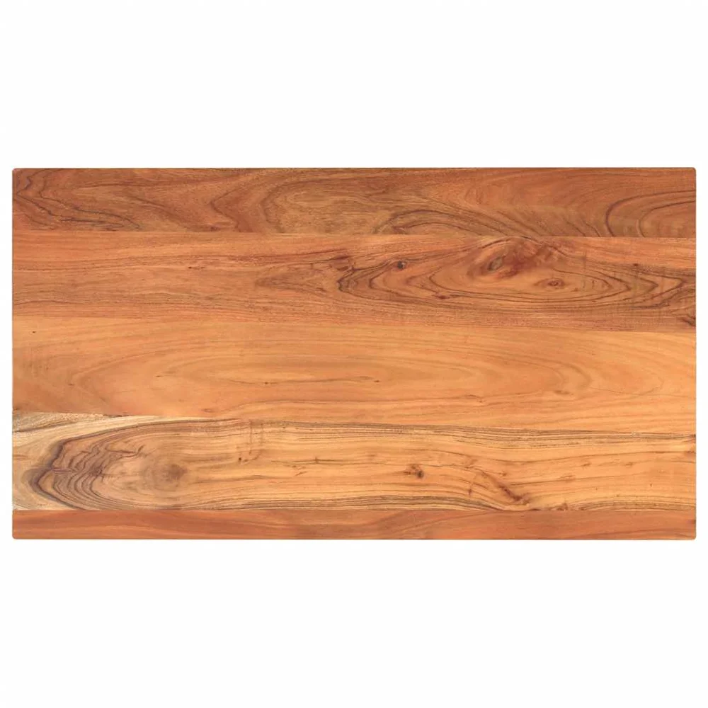 vidaXL Bordplate 100x50x2,5 cm rektangulær heltre akasie v:3802492 vidaXL Bordplate 100x50x2,5 cm rektangulær heltre akasie v:3802492
