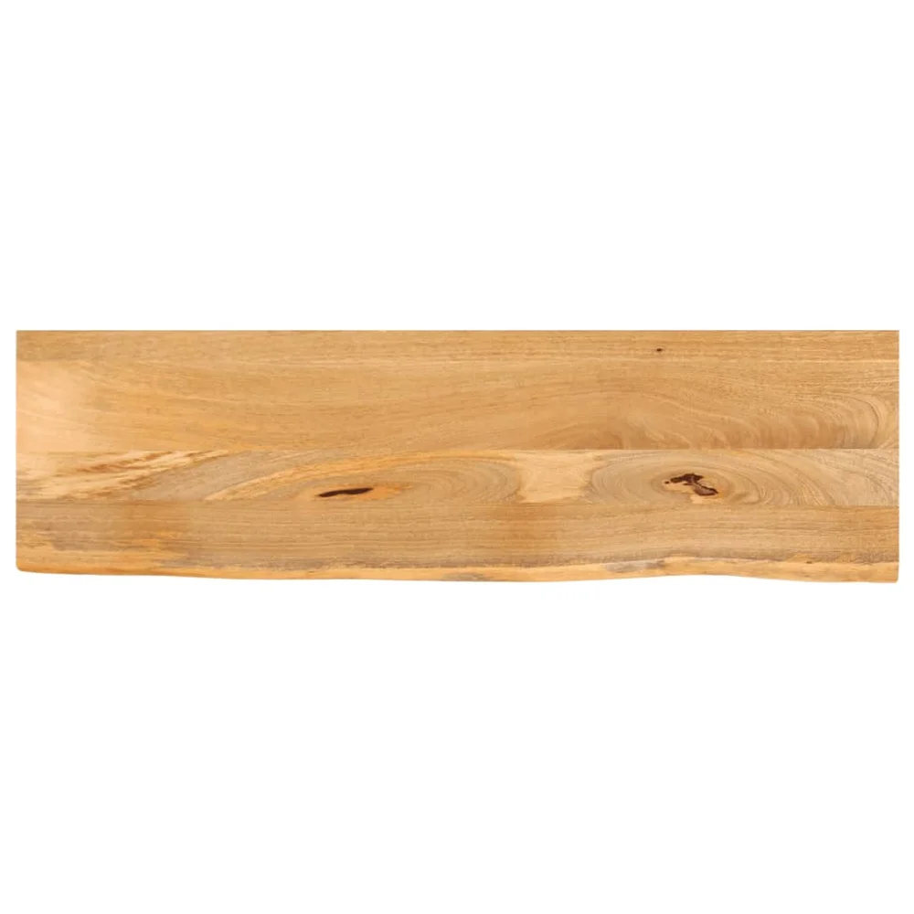 vidaXL Bordplate 100x40x3,8 cm naturlig kant heltre mango v:2917060 vidaXL Bordplate 100x40x3,8 cm naturlig kant heltre mango v:2917060