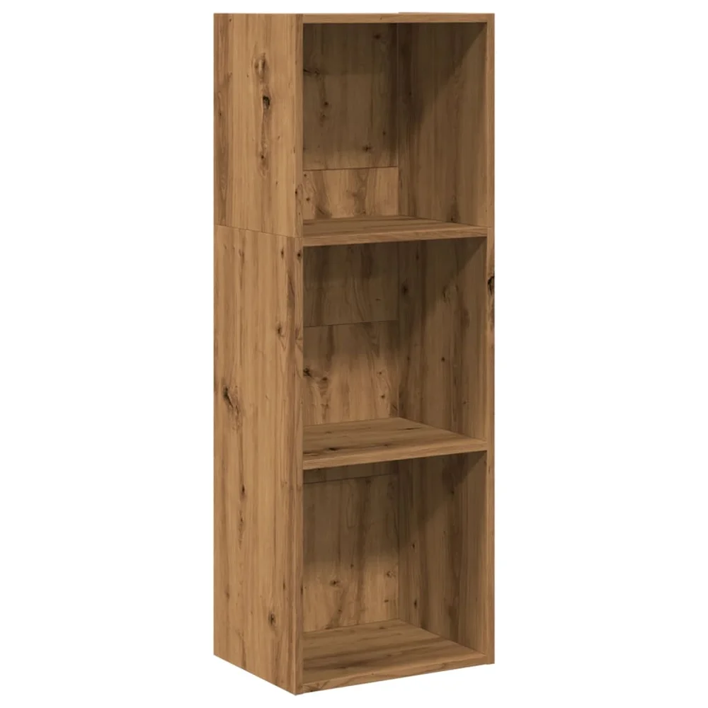 vidaXL Bokhylle artisan eik 40x30x114 cm konstruert tre v:2459155