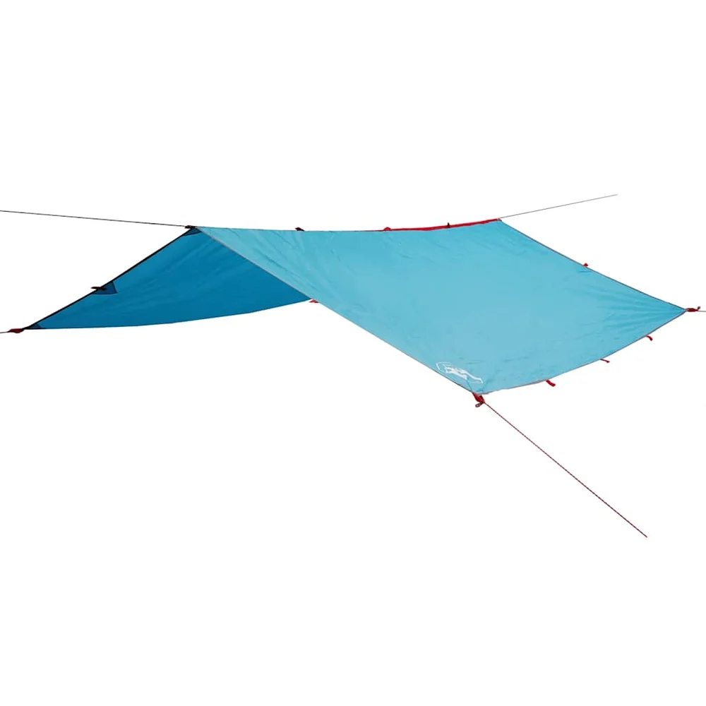 vidaXL Campingpresenning blå 400x294 cm vanntett v:6629213
