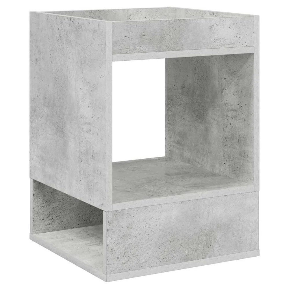 vidaXL Avlastningsbord 2 stk. Betonggrå 40 x 40 x 56 cm Konstruert tre v:9945419 vidaXL Avlastningsbord 2 stk. Betonggrå 40 x 40 x 56 cm Konstruert tre v:9945419