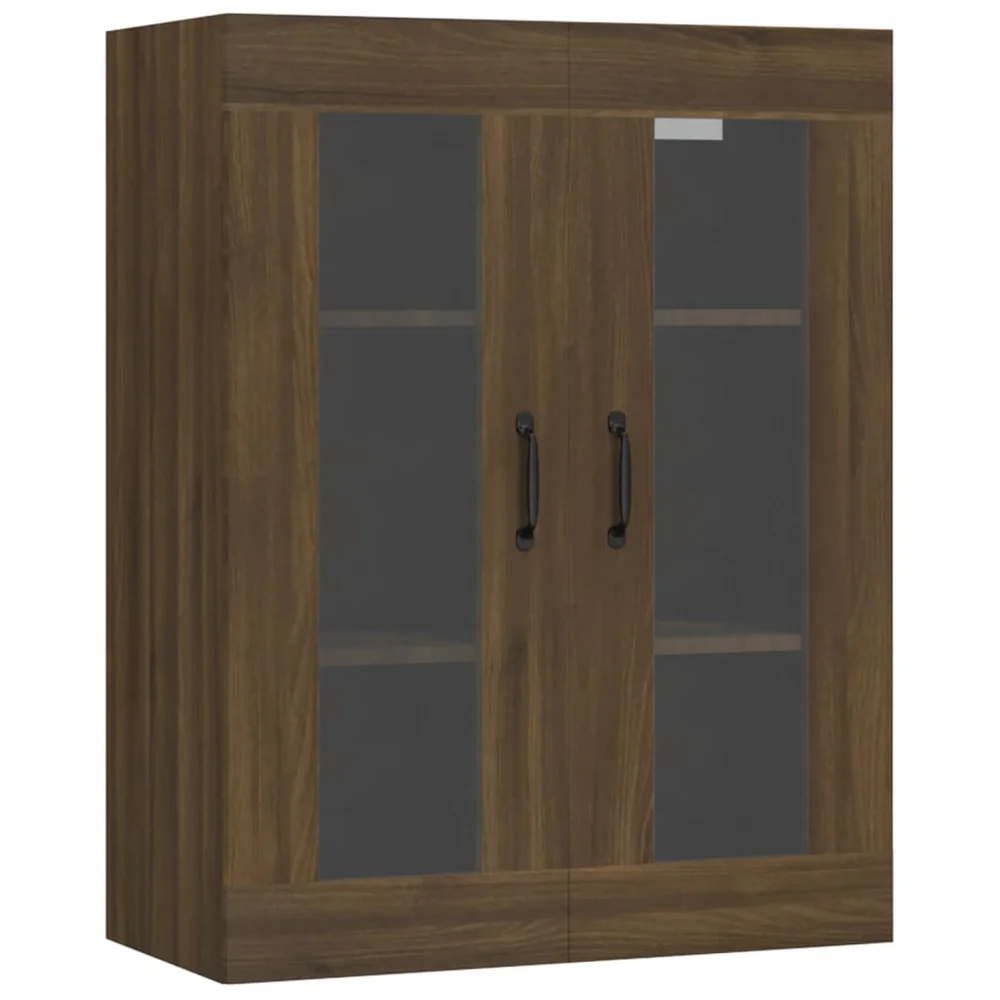 vidaXL Hengende veggskap brun eik 69,5x34x90 cm v:196661 vidaXL Hengende veggskap brun eik 69,5x34x90 cm v:196661