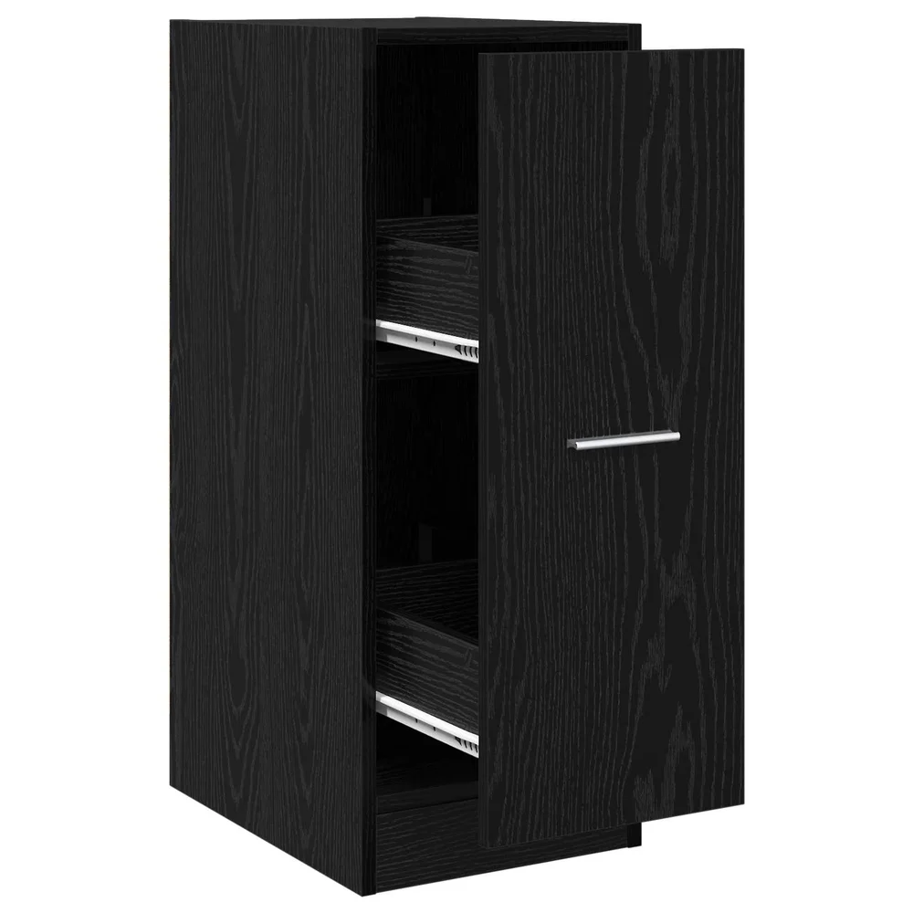 vidaXL Apotekskap Svart eik 30 x 41 x 77,5 cm Konstruert tre v:4118804 vidaXL Apotekskap Svart eik 30 x 41 x 77,5 cm Konstruert tre v:4118804