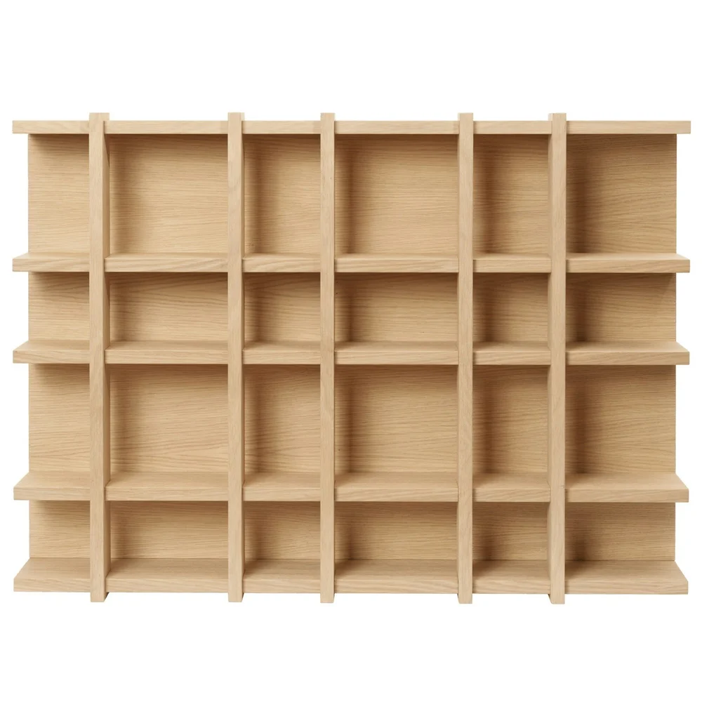 Tilem Vegghylle 6x4, Eik v:7848620