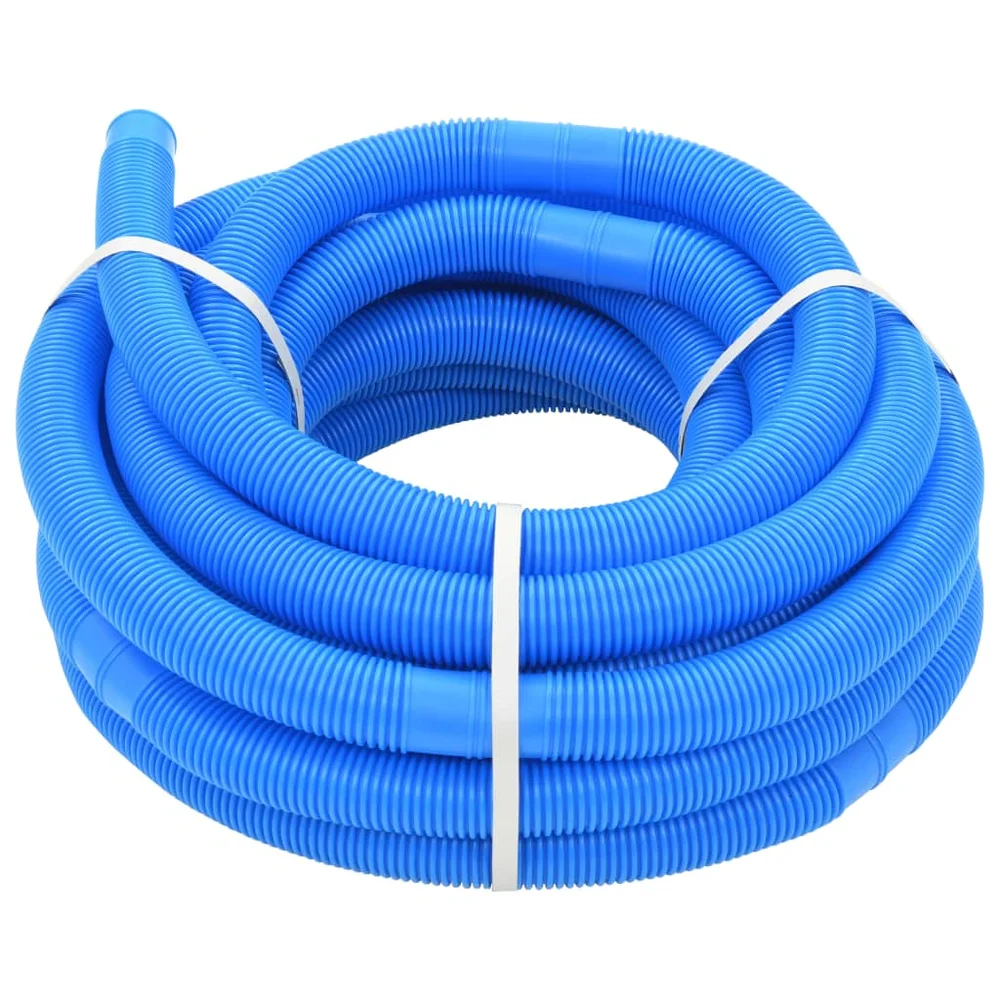 vidaXL Bassengslange blå 32 mm 15,4 m v:7454515