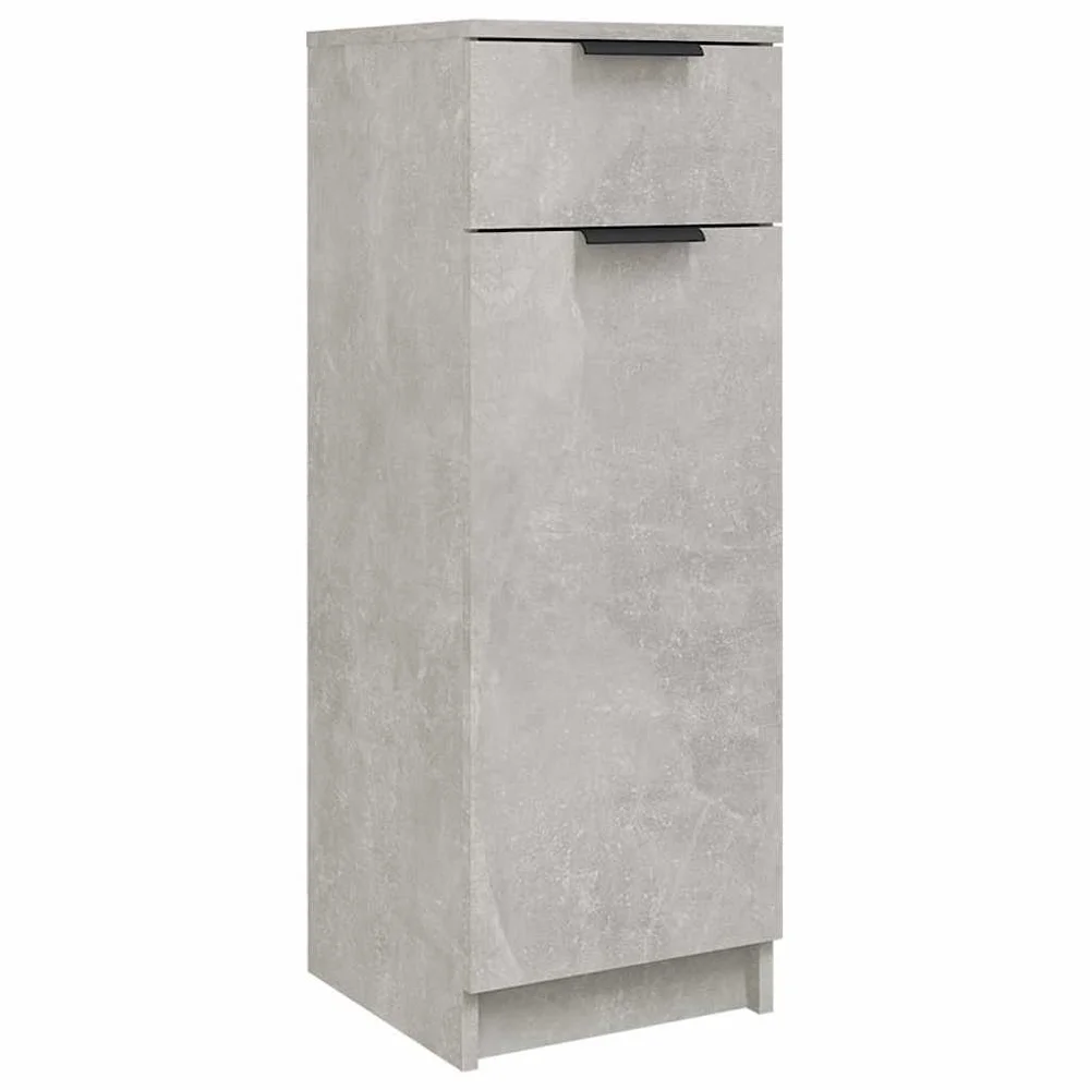 vidaXL Baderomsskap betonggrå 32x34x90 cm konstruert tre v:8421809 vidaXL Baderomsskap betonggrå 32x34x90 cm konstruert tre v:8421809