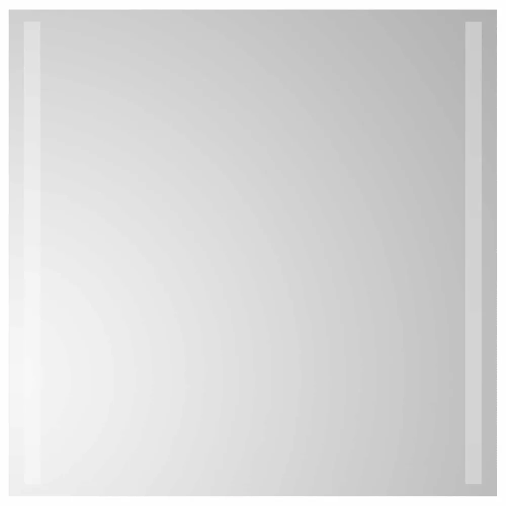 vidaXL LED Badevindu med speil Gjennomsiktig 60 x 60 cm herdet glass v:8442088 vidaXL LED Badevindu med speil Gjennomsiktig 60 x 60 cm herdet glass v:8442088
