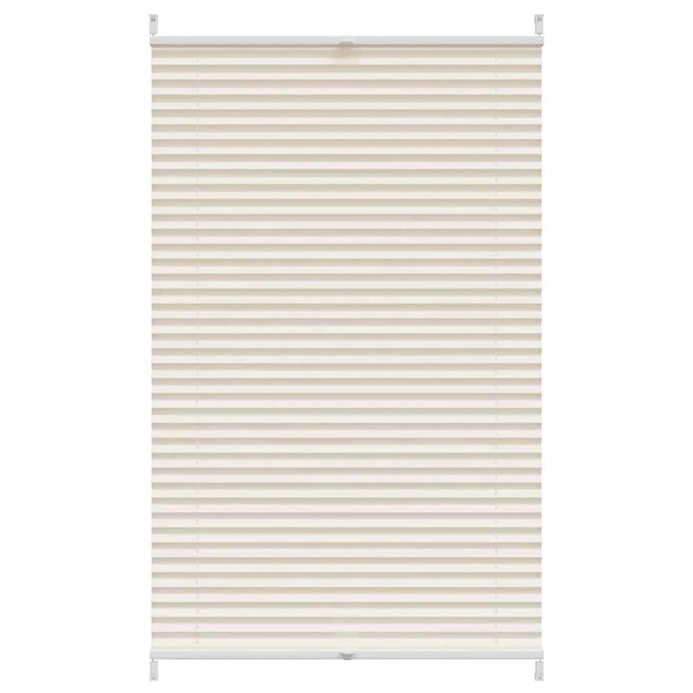 Plissegardiner 70 x 125 cm Krem v:9612218 Plissegardiner 70 x 125 cm Krem v:9612218