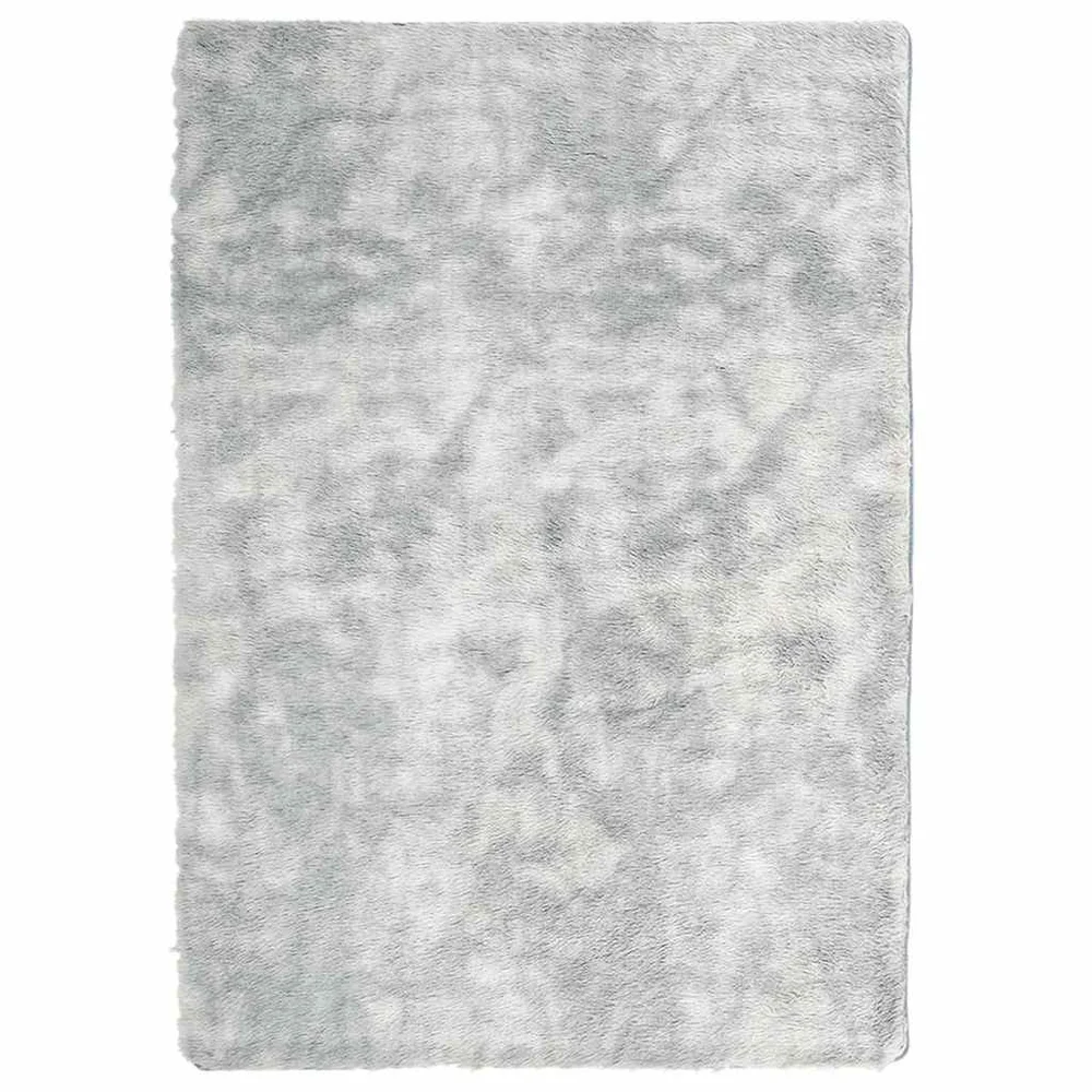vidaXL Flossteppe med lang luv NAVARRA sølvgrå 240×340 cm polyester v:7738046 vidaXL Flossteppe med lang luv NAVARRA sølvgrå 240×340 cm polyester v:7738046