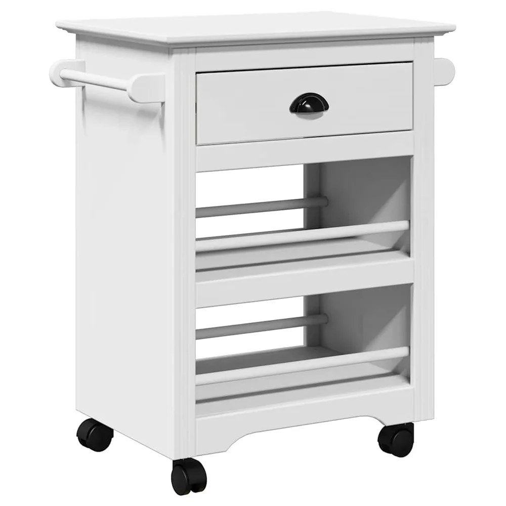 vidaXL Kjøkkentralle BODO hvit 67,5x45x80 cm v:4892062 vidaXL Kjøkkentralle BODO hvit 67,5x45x80 cm v:4892062