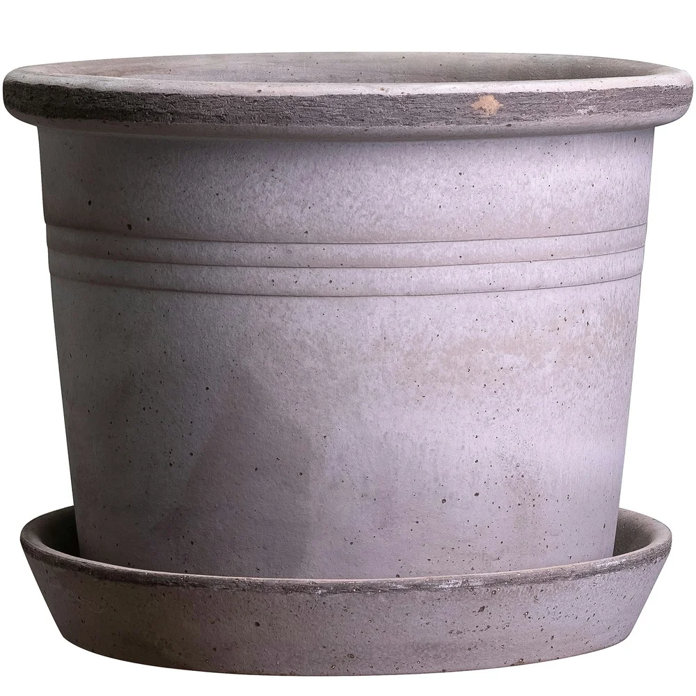 Galestro Krukke med Tallerken Grå Ø25 cm v:1566140 Galestro Krukke med Tallerken Grå Ø25 cm v:1566140