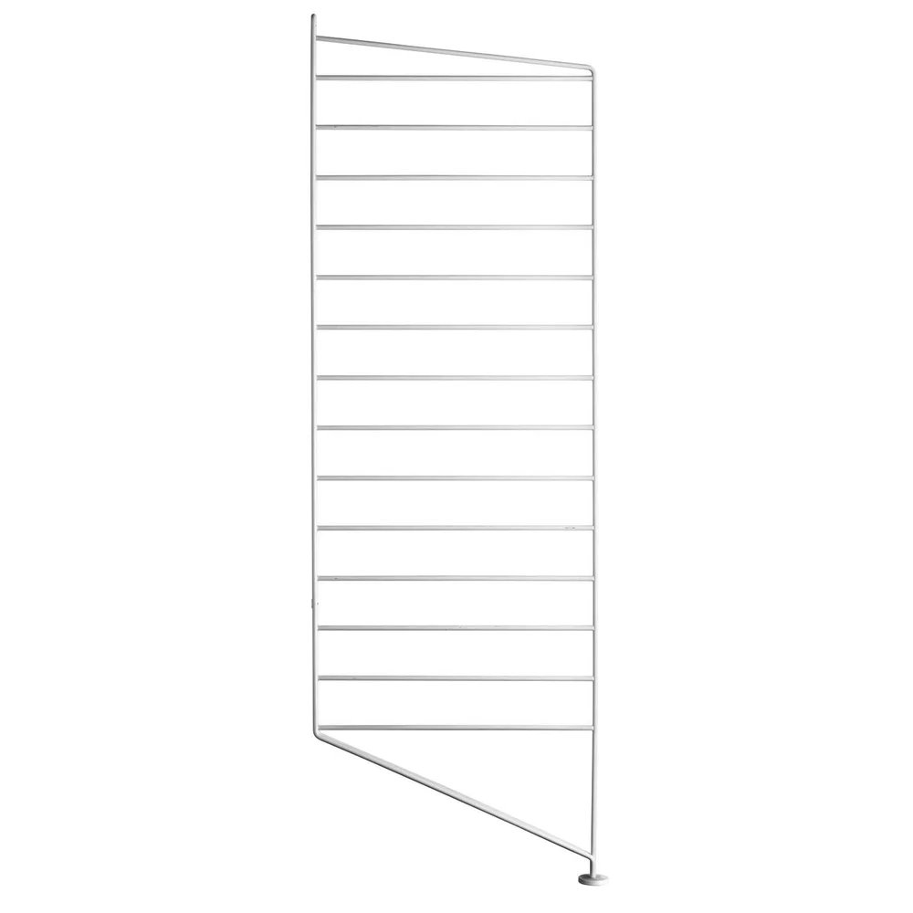 String Gavl Gulv 30x85 cm 1-pk, Hvit v:6998149