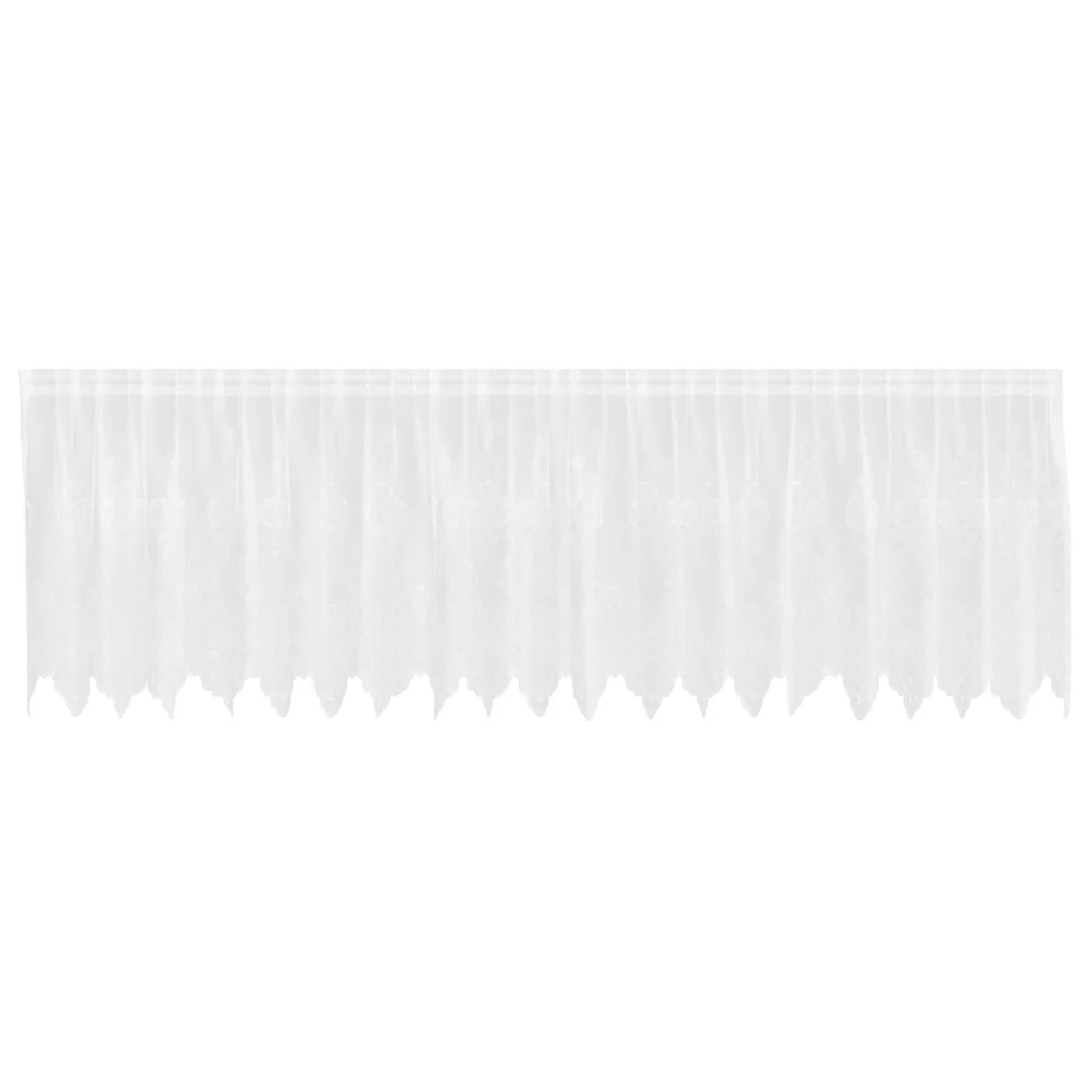 vidaXL Blondegardin Hvit 100 x 500 cm Polyester v:2053249 vidaXL Blondegardin Hvit 100 x 500 cm Polyester v:2053249