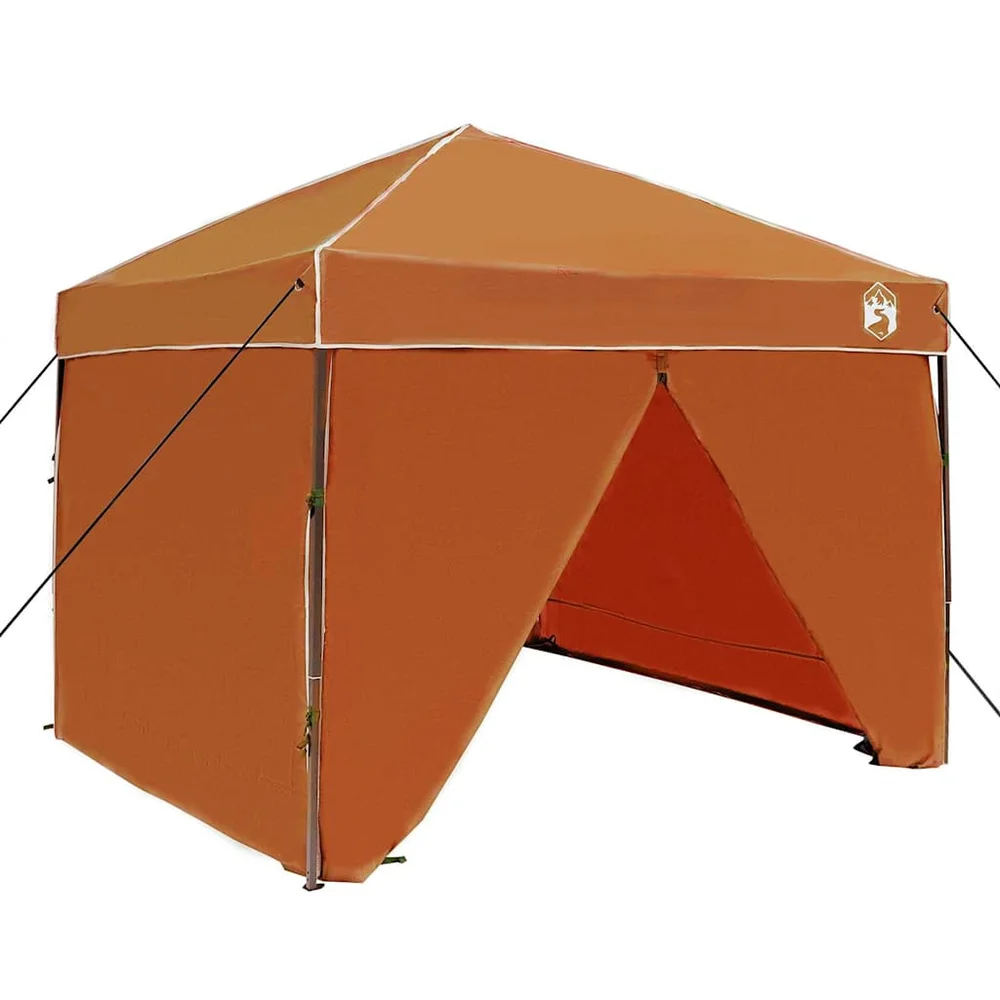 vidaXL Canopy telt 243 x 243 x 251 cm Oransje stoff v:124220 vidaXL Canopy telt 243 x 243 x 251 cm Oransje stoff v:124220