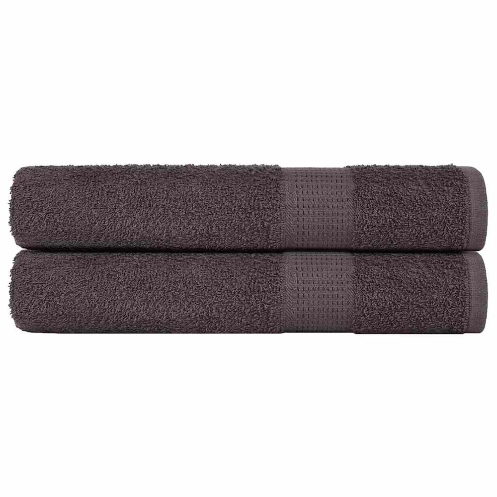 vidaXL Badstuhåndklær FROGN 2 stk antrasitt 80×200 cm 360 gsm v:9863951 vidaXL Badstuhåndklær FROGN 2 stk antrasitt 80×200 cm 360 gsm v:9863951