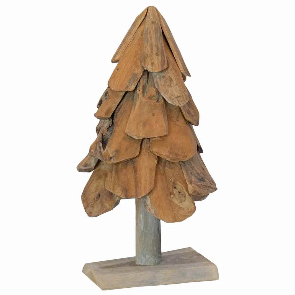 vidaXL Juletre Brun 61 cm Heltre teak v:8790328 vidaXL Juletre Brun 61 cm Heltre teak v:8790328