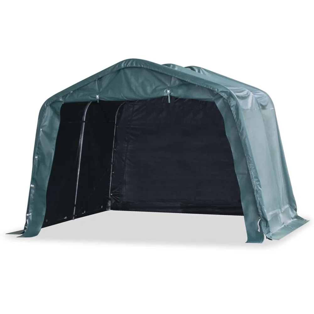 vidaXL Flyttbart kvegtelt PVC 550 g/m² 3,3×3,2 m mørkegrønn v:2373405 vidaXL Flyttbart kvegtelt PVC 550 g/m² 3,3×3,2 m mørkegrønn v:2373405